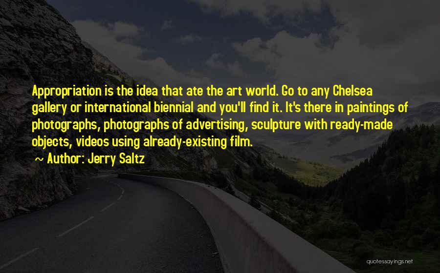 The World And Art Quotes By Jerry Saltz