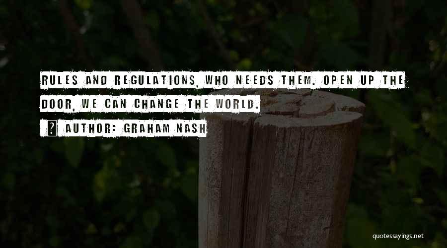 The World And Change Quotes By Graham Nash