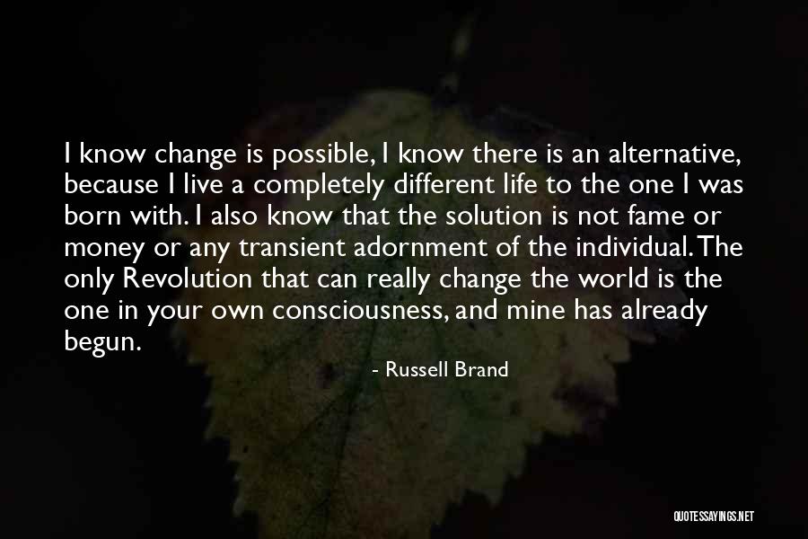 The World And Change Quotes By Russell Brand