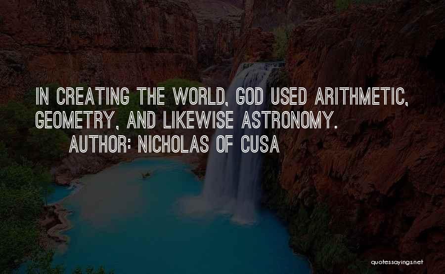 The World And God Quotes By Nicholas Of Cusa