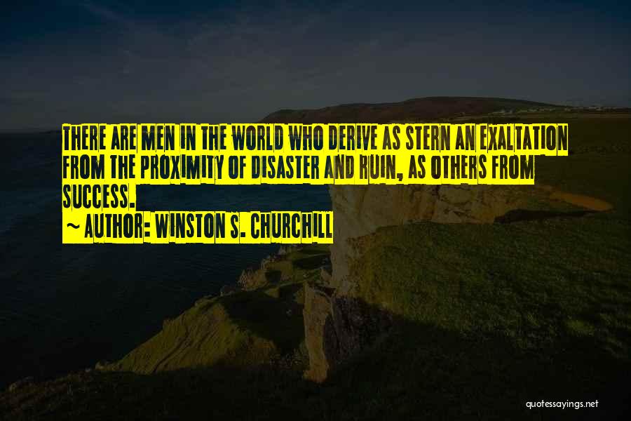 The World And Success Quotes By Winston S. Churchill