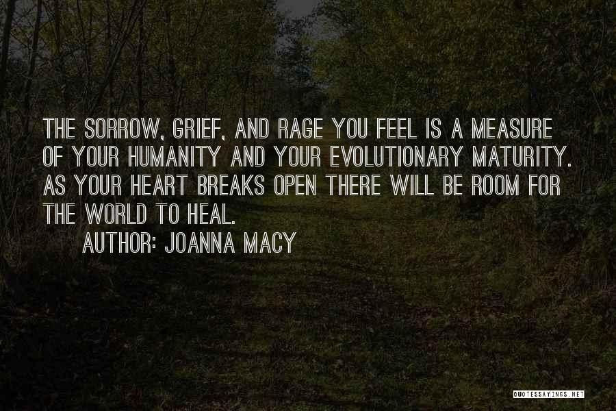 The World Breaks You Quotes By Joanna Macy