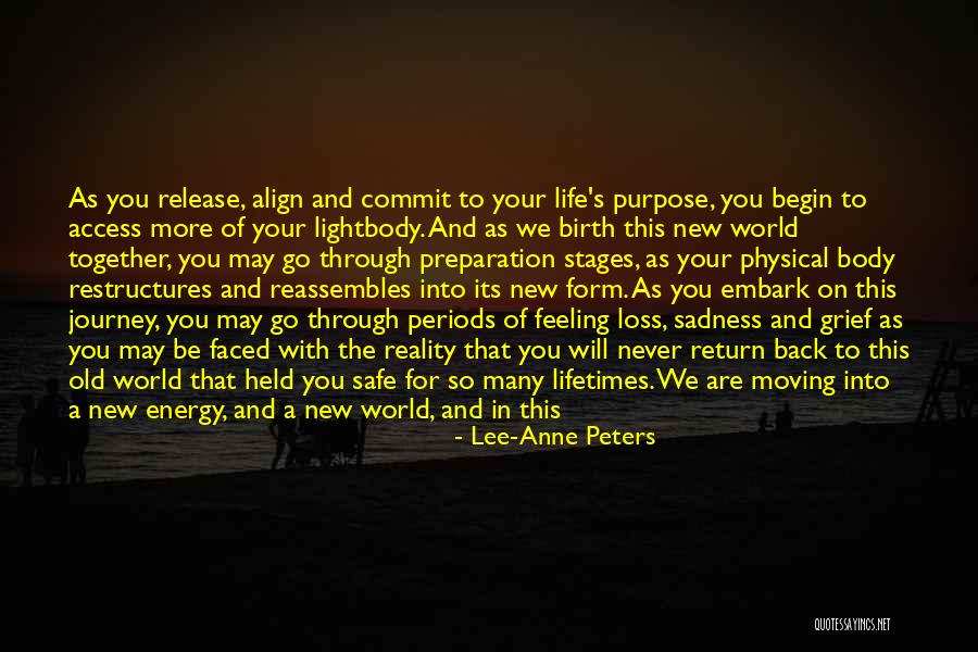 The World Changing You Quotes By Lee-Anne Peters