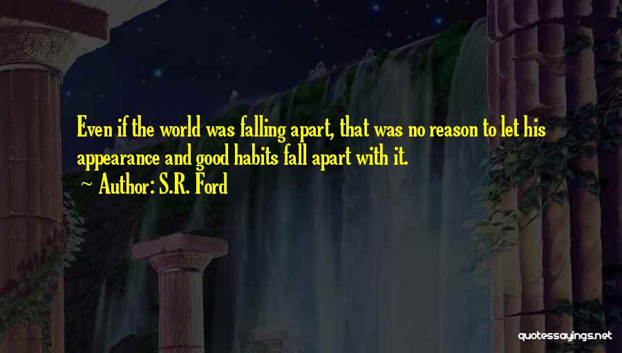 The World Falling Apart Quotes By S.R. Ford