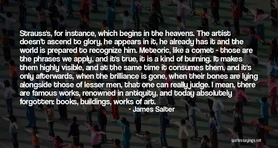 The World Famous Quotes By James Salter