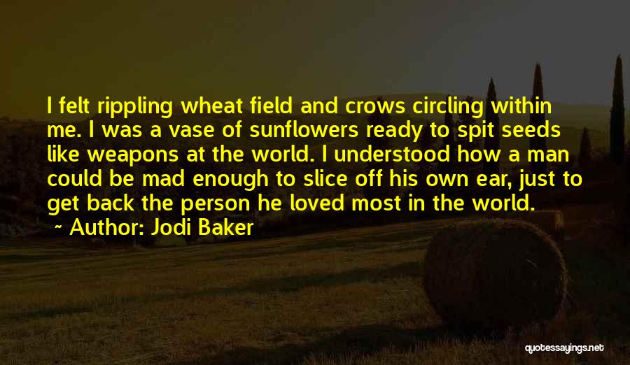The World Going Mad Quotes By Jodi Baker