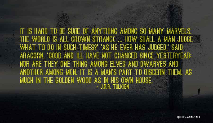 The World Has Changed Quotes By J.R.R. Tolkien