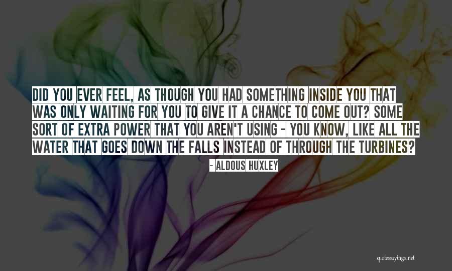 The World Inside You Quotes By Aldous Huxley