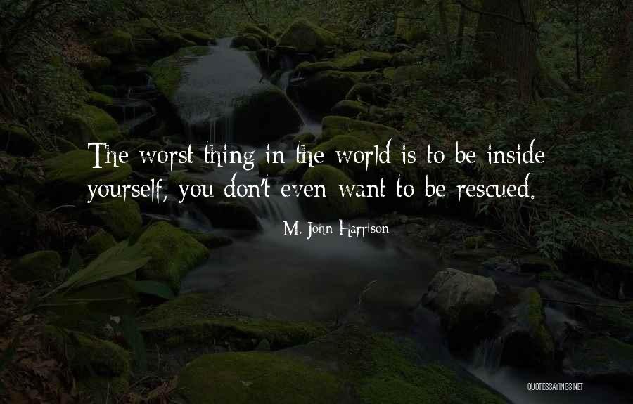 The World Inside You Quotes By M. John Harrison