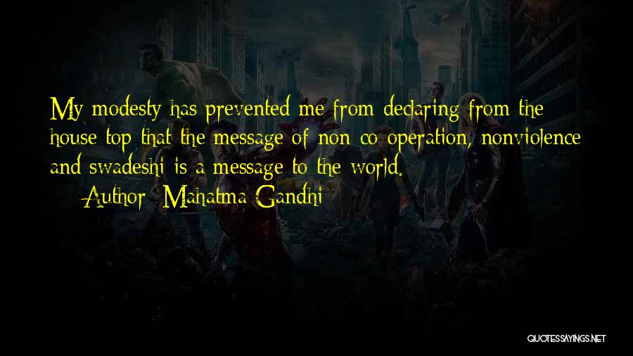 The World Is My Quotes By Mahatma Gandhi