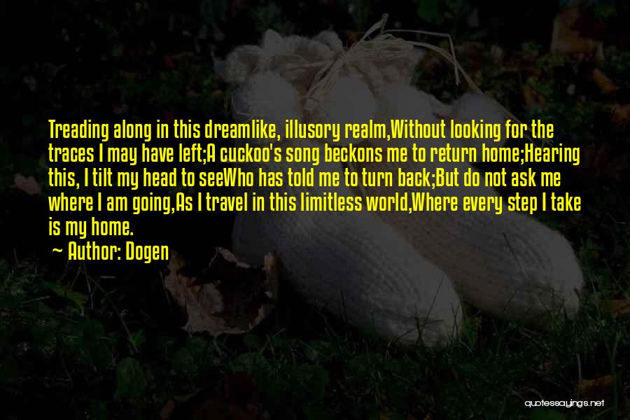 The World Is Not My Home Quotes By Dogen