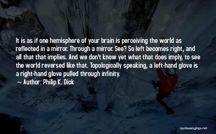 The World Is Your Mirror Quotes By Philip K. Dick