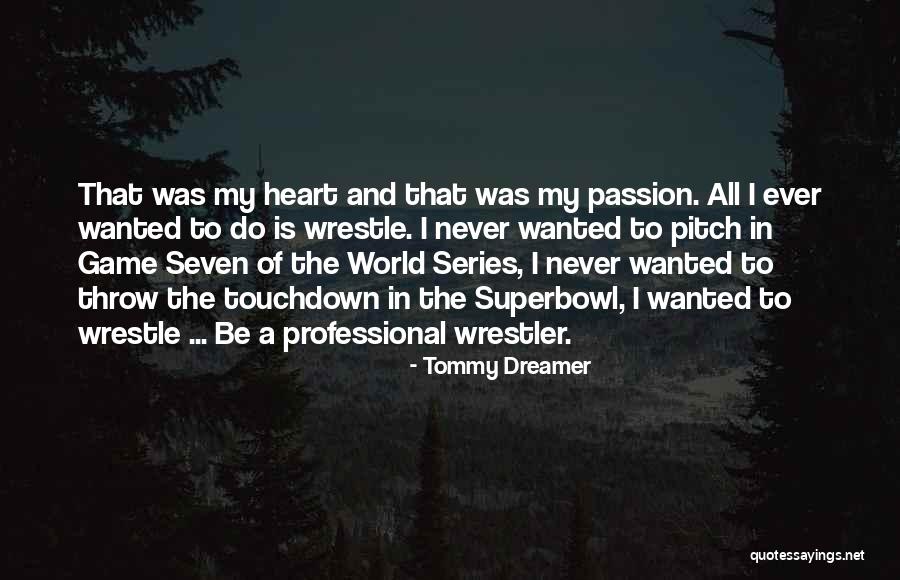 The World Series Quotes By Tommy Dreamer