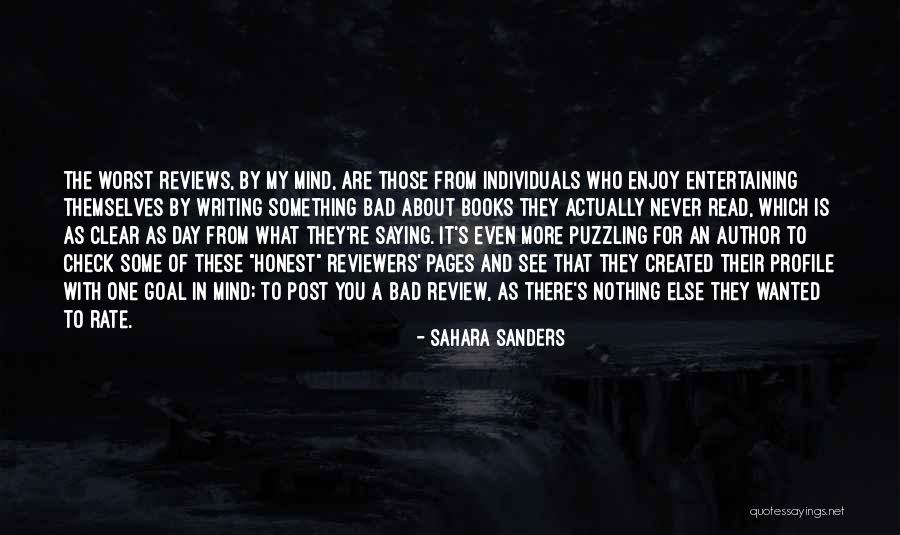 The Worst Day Of My Life Ever Quotes By Sahara Sanders