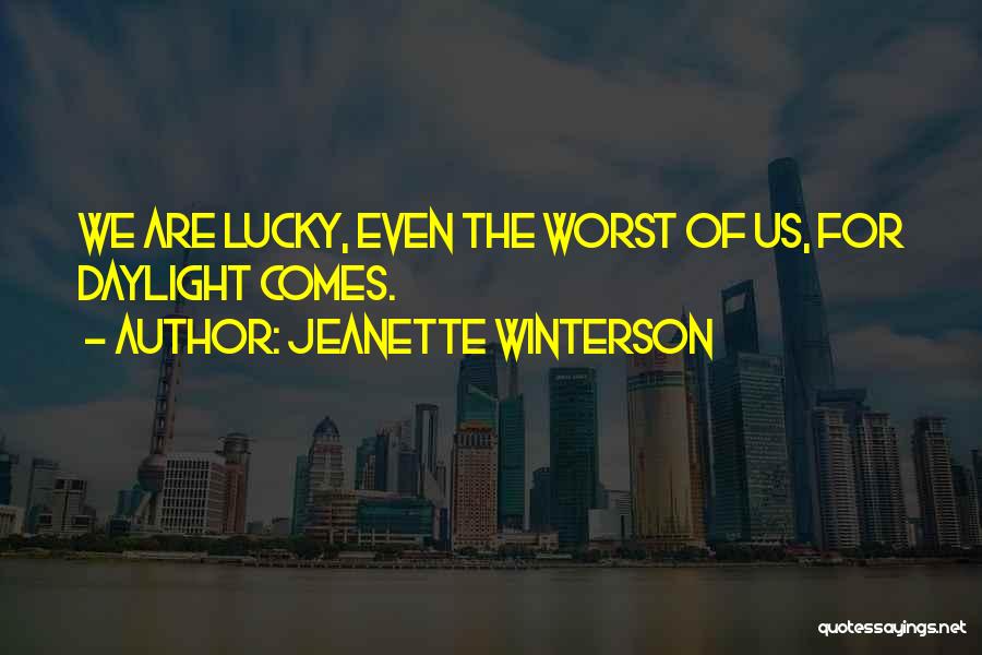 The Worst Inspirational Quotes By Jeanette Winterson