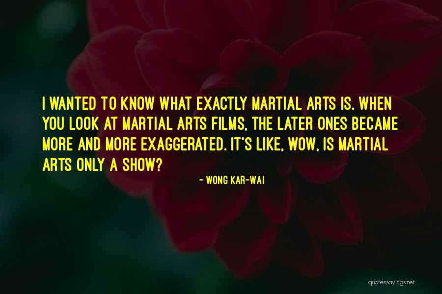 The Wow Quotes By Wong Kar-Wai The Wow Quotes By Wong Kar-Wai