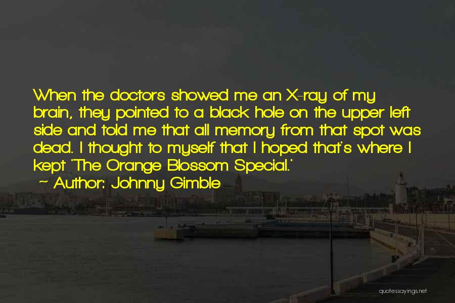 The X-ray Quotes By Johnny Gimble