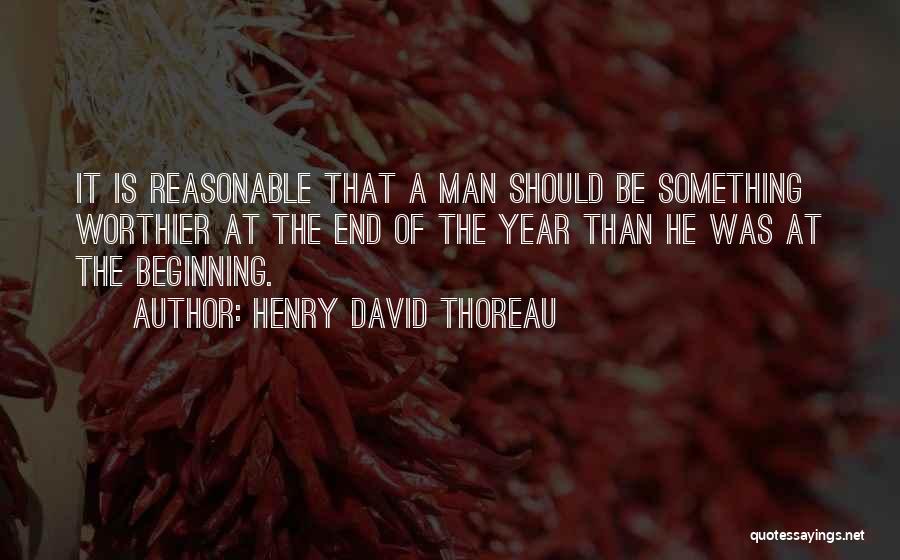 The Year End Quotes By Henry David Thoreau