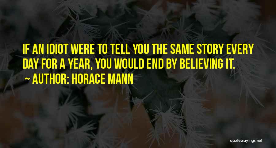 The Year End Quotes By Horace Mann