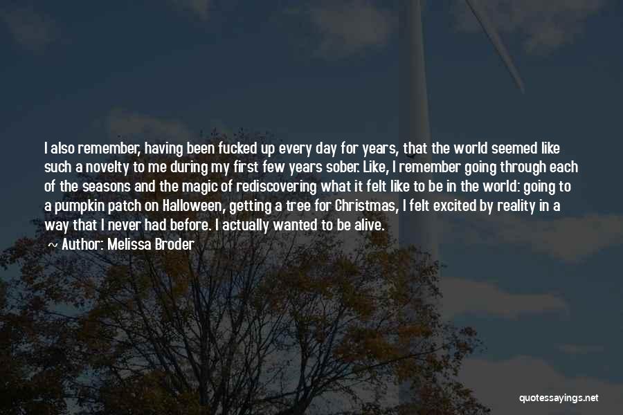 The Years Going By Quotes By Melissa Broder