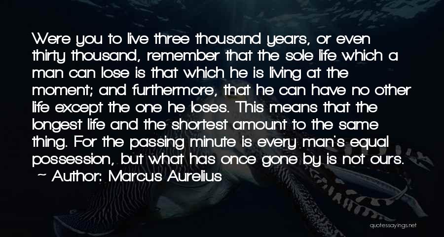 The Years Passing Quotes By Marcus Aurelius