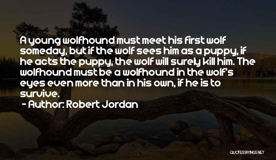 The Young Wolf Quotes By Robert Jordan