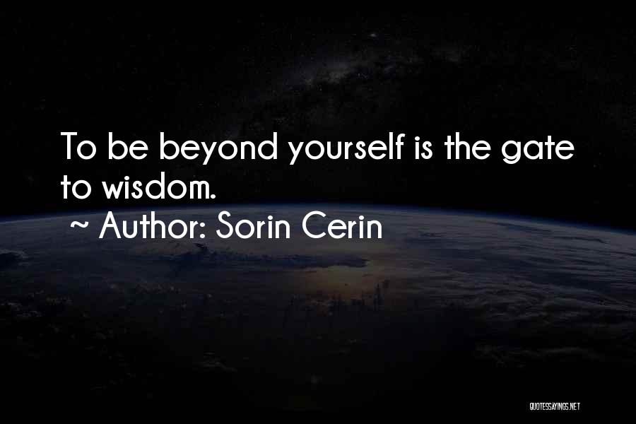 The Yourself Quotes By Sorin Cerin