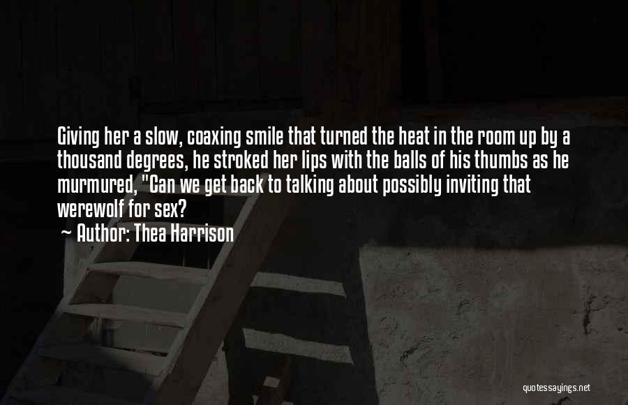 Thea Harrison Quotes 1348935