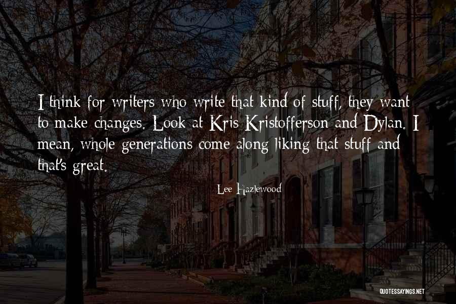 Theater And Resilience Quotes By Lee Hazlewood Theater And Resilience Quotes By Lee Hazlewood
