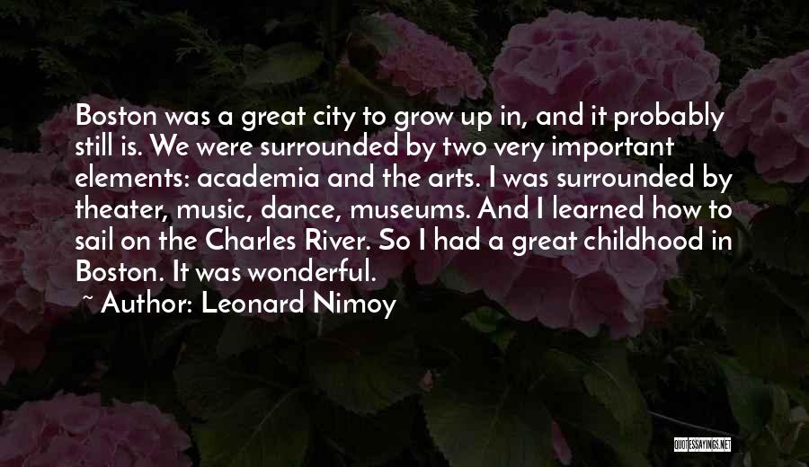 Theater Arts Quotes By Leonard Nimoy