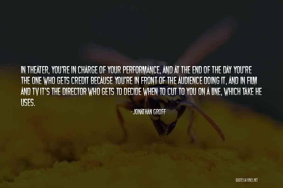Theater Audience Quotes By Jonathan Groff Theater Audience Quotes By Jonathan Groff