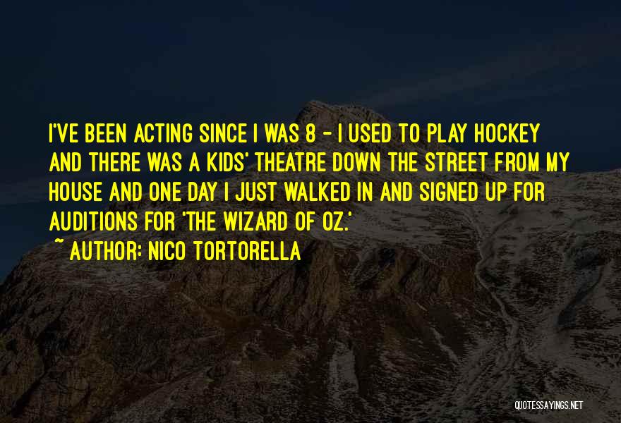 Theatre And Acting Quotes By Nico Tortorella