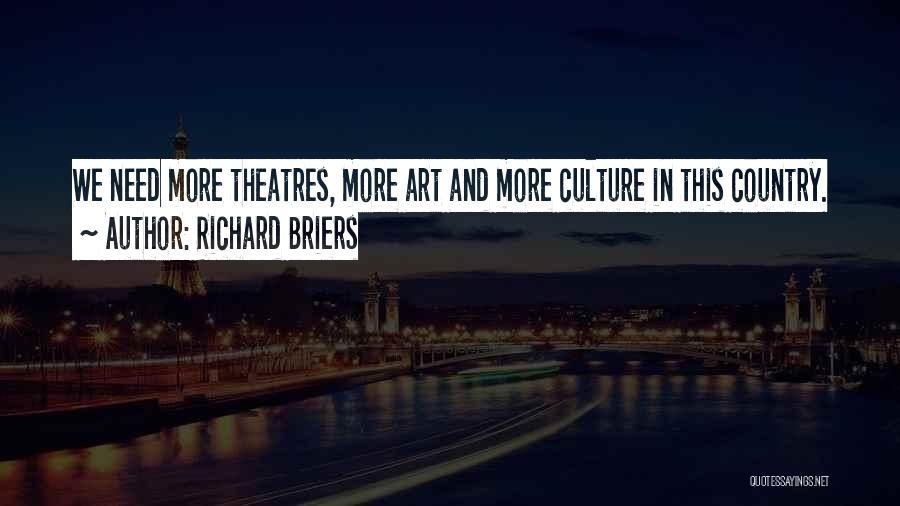Theatres Quotes By Richard Briers