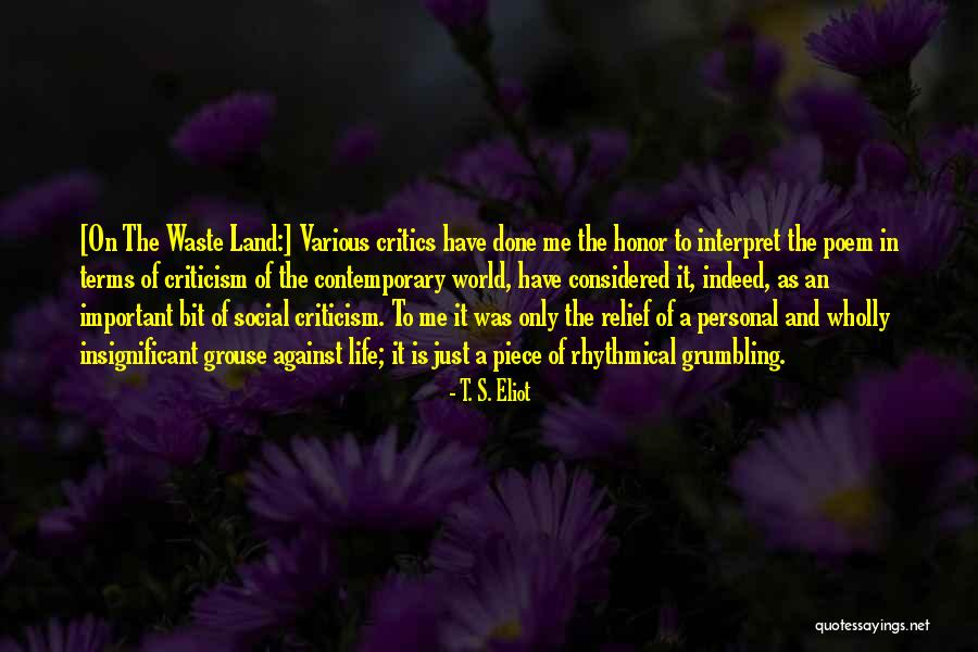 Theatricality In Sculpture Quotes By T. S. Eliot Theatricality In Sculpture Quotes By T. S. Eliot