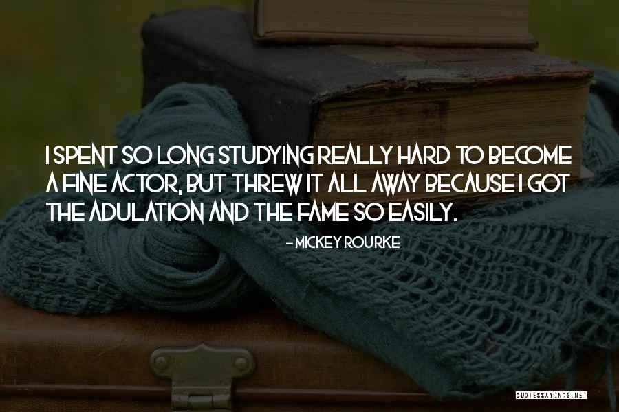 Thedy Yogasara Quotes By Mickey Rourke Thedy Yogasara Quotes By Mickey Rourke