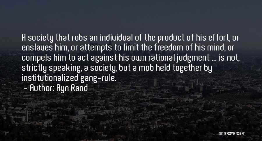 Theft Quotes By Ayn Rand