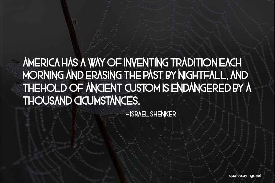 Thehold Quotes By Israel Shenker Thehold Quotes By Israel Shenker