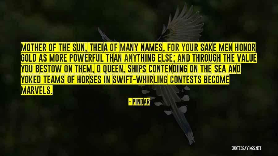 Theia Quotes By Pindar Theia Quotes By Pindar