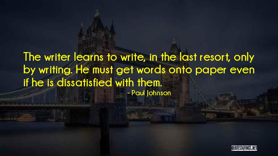 Their Last Resort Quotes By Paul Johnson Their Last Resort Quotes By Paul Johnson