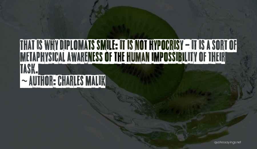 Their Smile Quotes By Charles Malik