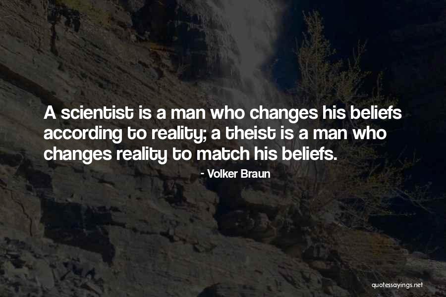 Theist Quotes By Volker Braun Theist Quotes By Volker Braun