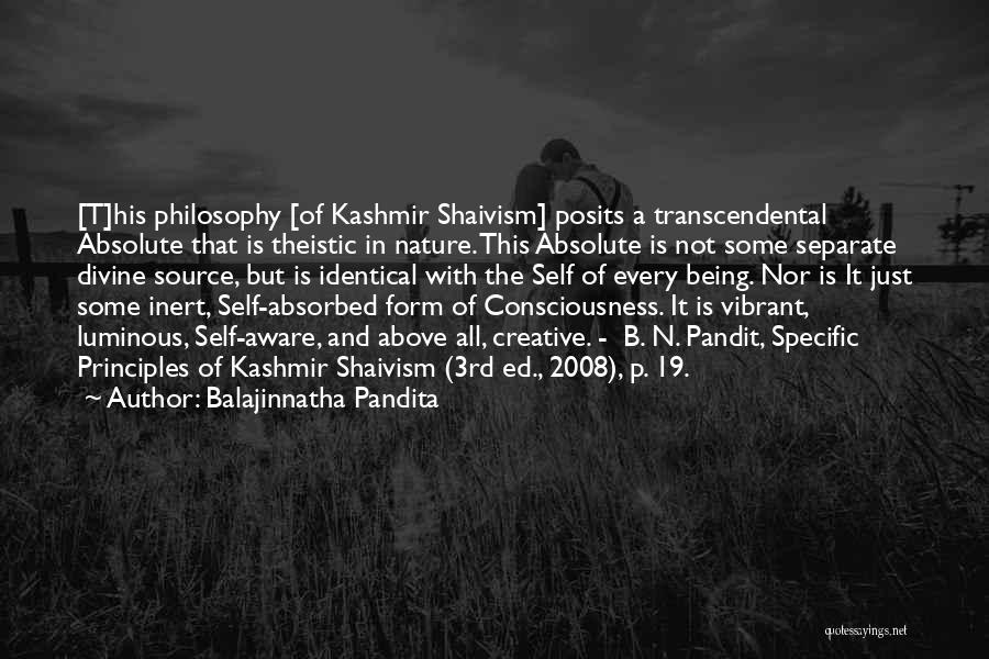 Theistic Quotes By Balajinnatha Pandita