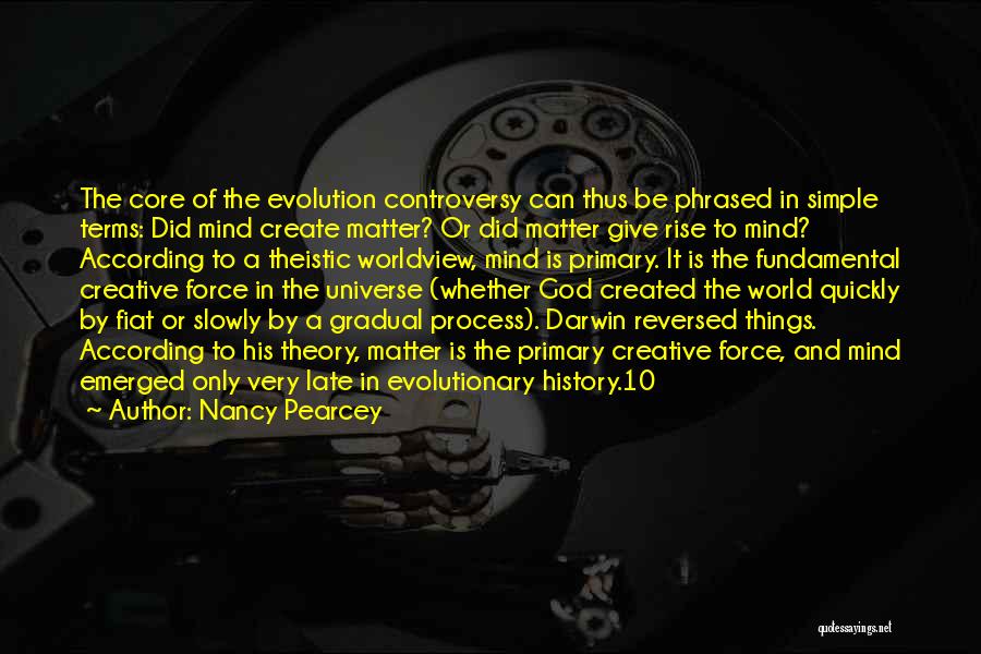 Theistic Quotes By Nancy Pearcey