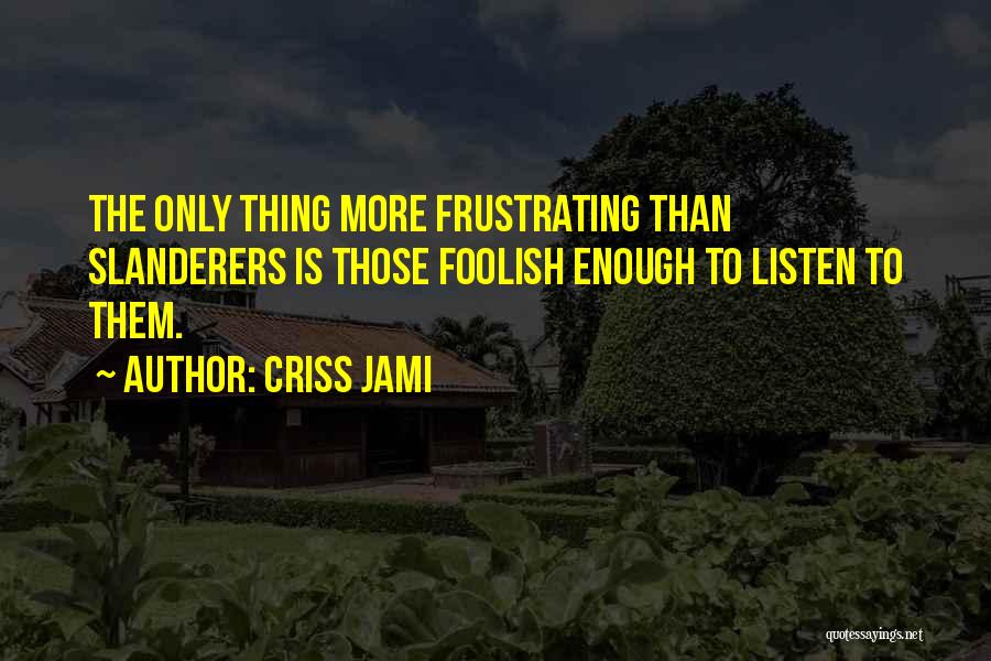 Them Haters Quotes By Criss Jami