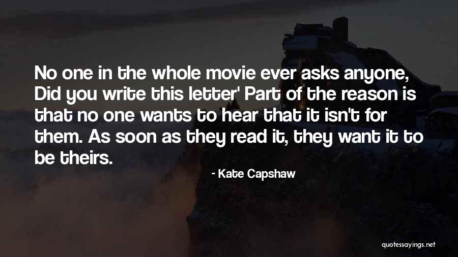 Them Movie Quotes By Kate Capshaw