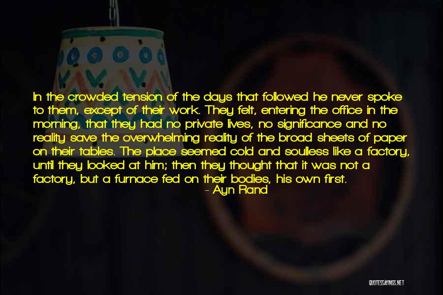 Them Tables Quotes By Ayn Rand Them Tables Quotes By Ayn Rand