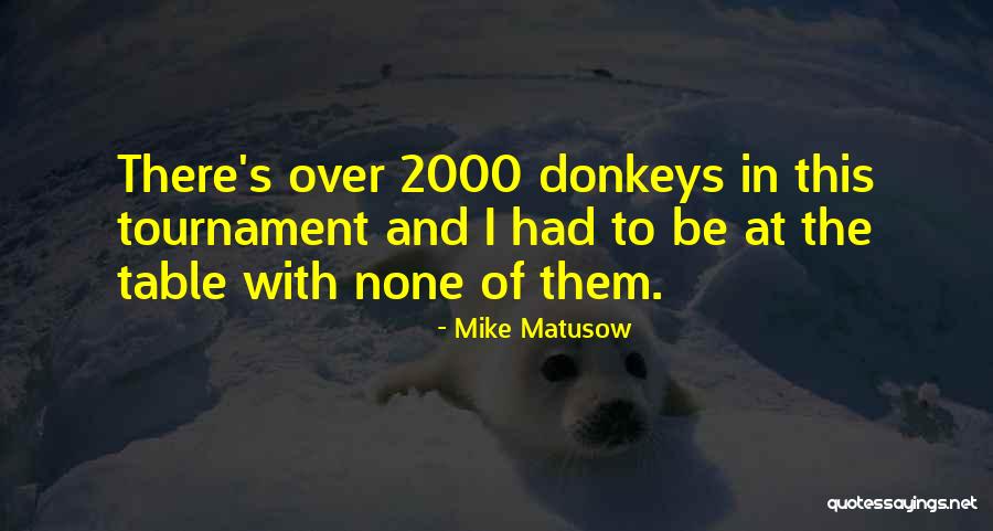 Them Tables Quotes By Mike Matusow Them Tables Quotes By Mike Matusow