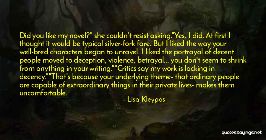 Theme Of Deception Quotes By Lisa Kleypas Theme Of Deception Quotes By Lisa Kleypas