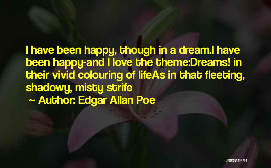 Theme Of Love Quotes By Edgar Allan Poe