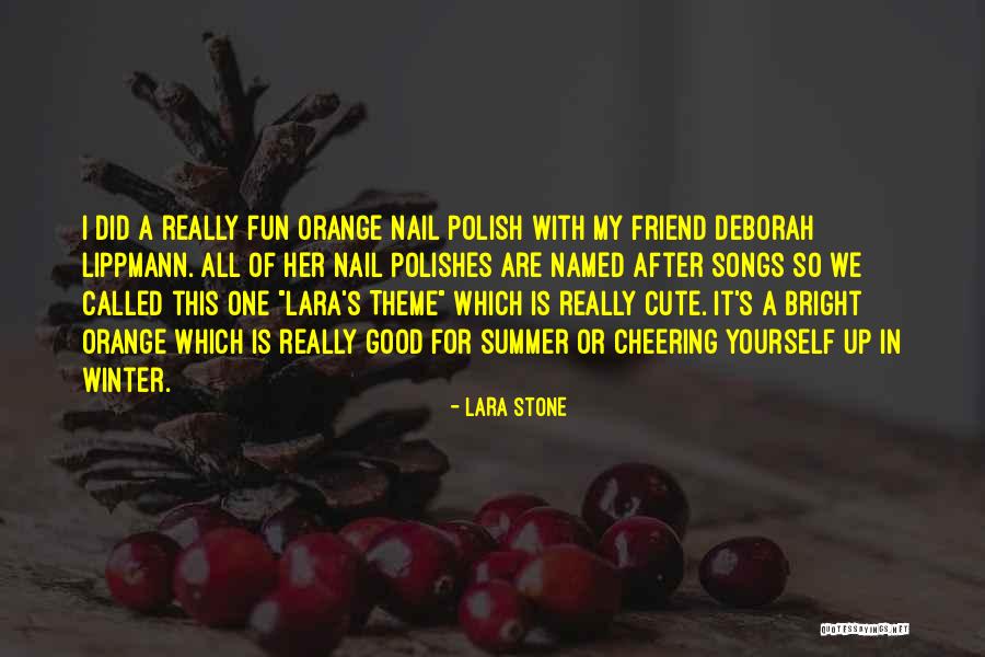 Theme Song Quotes By Lara Stone Theme Song Quotes By Lara Stone